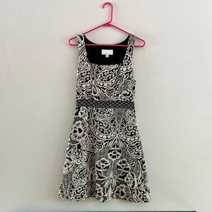 Anthropologie floral pattern dress